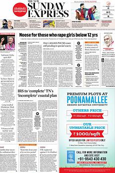 The New Indian Express Chennai - April 22nd 2018